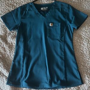 Carthartt Scrub top Teal XS women’s